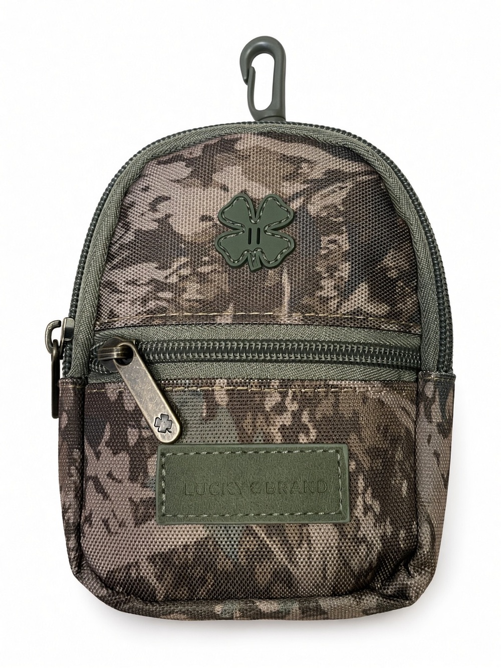 Lucky Brand mini backpack camo bag charm NWOT